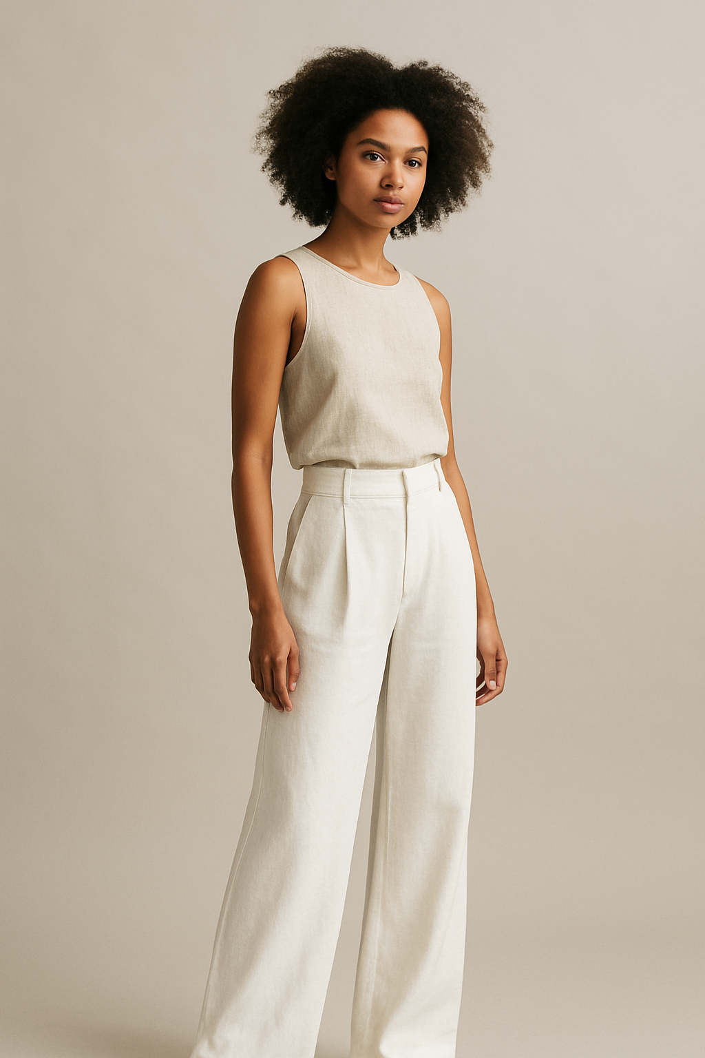 Mila | Wide-Leg Linen Pants